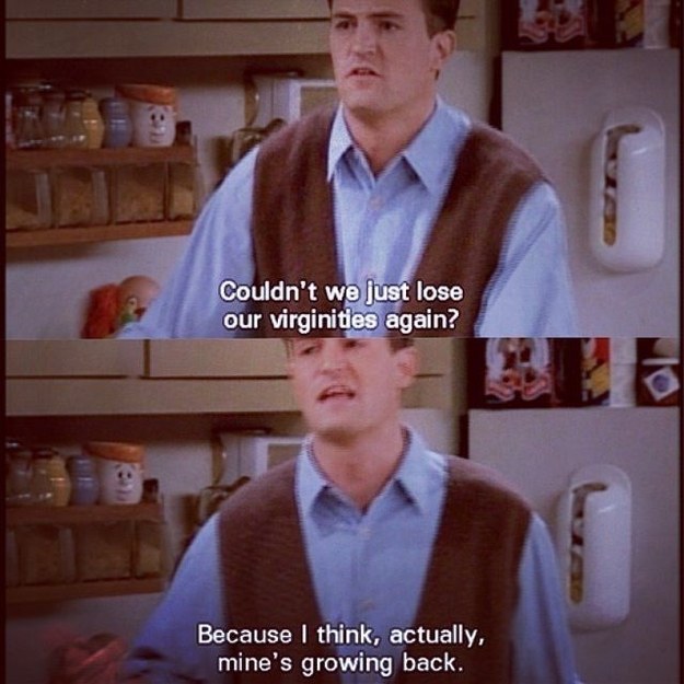 The 33 Best Chandler Bing One Liners