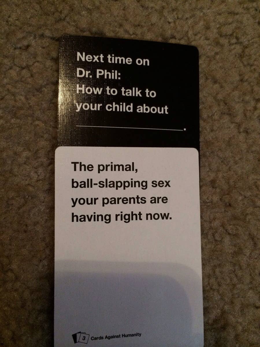 24 Times "Cards Against Humanity" Was Too Real