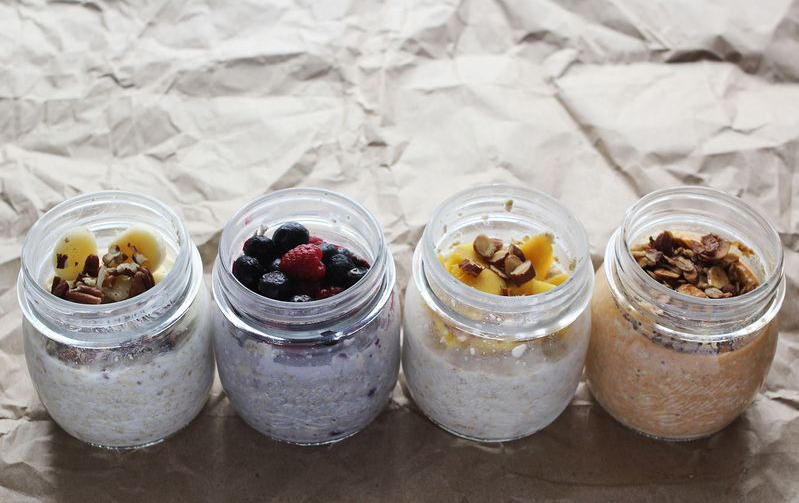 Overnight Oats Recipe (4 Flavors) - Fun FOOD Frolic