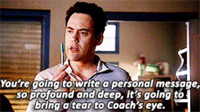 Who doesn't love a good Coach–Stiles standoff!