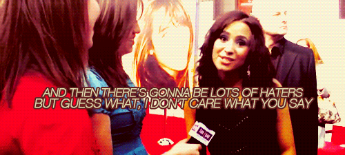 Yeah, you're flawless, but, give them a little time to figure that out for themselves.