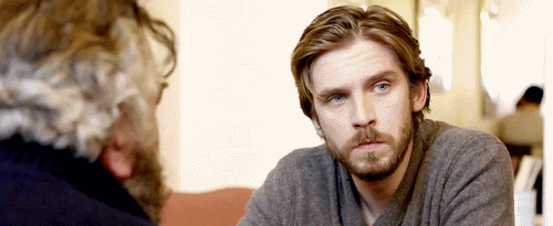 Oh Dan, why you look so sad? Lemme kiss/sex it better.