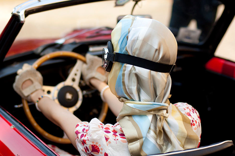 Because they would totally ease our road rage - when you stop at lights, you could pretend that you're Penelope Pitstop.