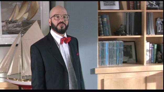 "Have a sit in the headmaster's chair."