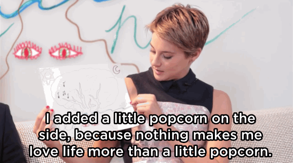 Couldn't agree more, Shailene!