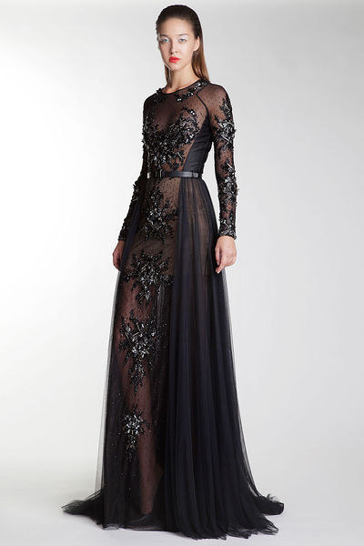 The embellishment on the sleeves are amazing.