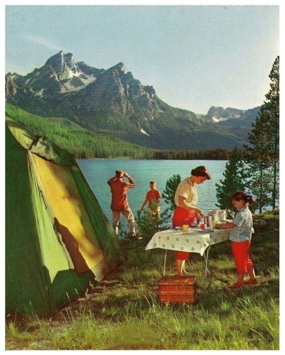 Get excited by the idea of releasing your inner Ernest Hemingway? Camping'll be perfect.