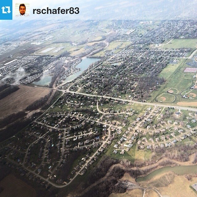 @rschafer83 can see his house from up here.
