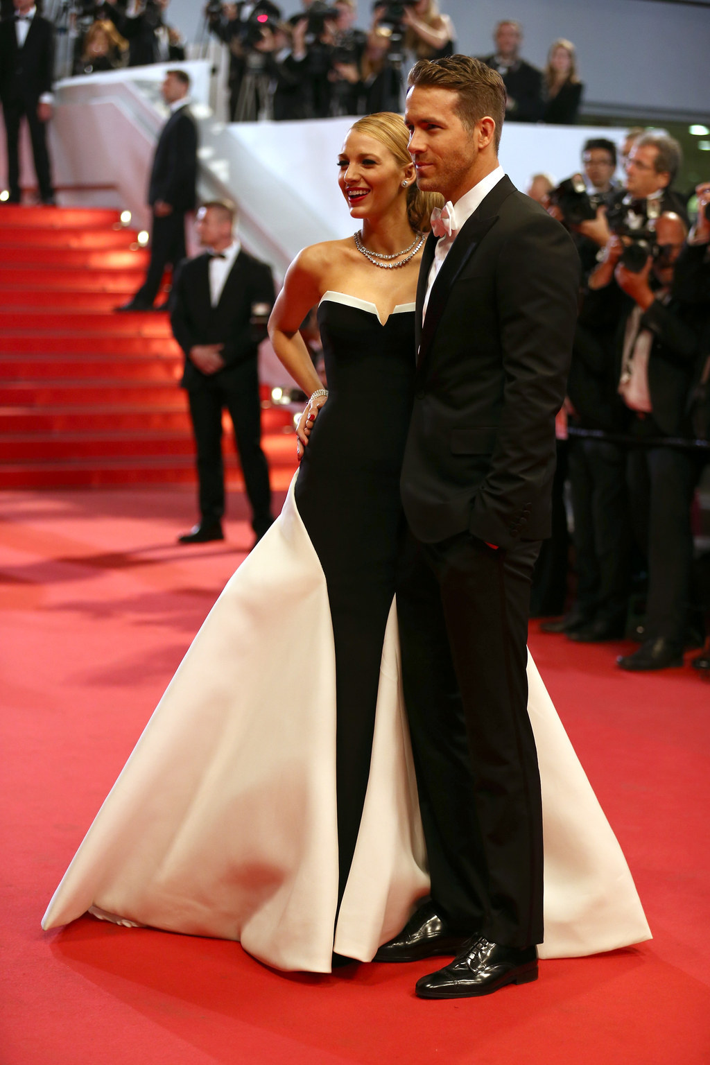 15 Photos Of Blake Lively Smiling With Her Husband Ryan Reynolds At Cannes