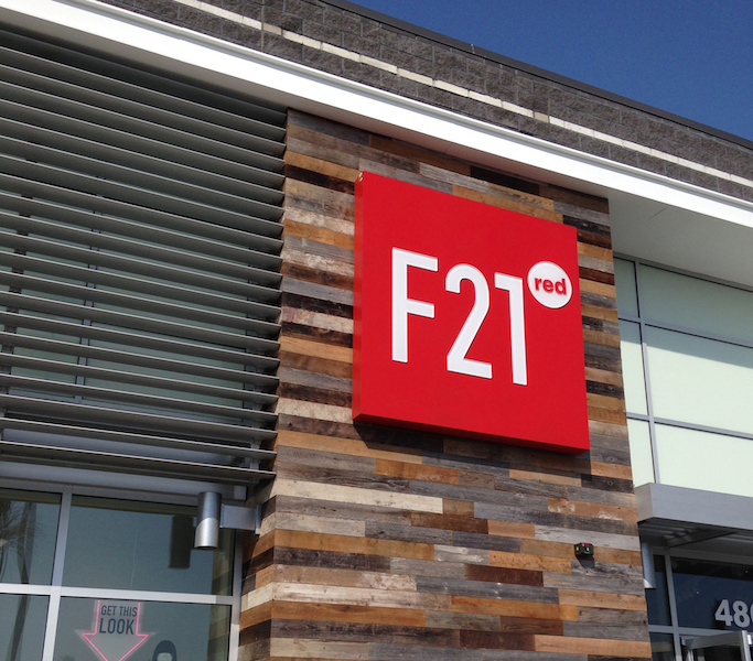 Forever 21's spinoff, F21 Red, coming to Ellsworth Place in