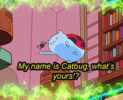 He's the unofficial official mascot of the Bravest Warriors on Cartoon Hangover and he's as cute as the dickens!