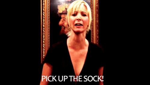 Reasoning: Phoebe yells at Judy Geller, which no other character on Friends up until Season 9 had the courage to do. PICK UP THE SOCK!