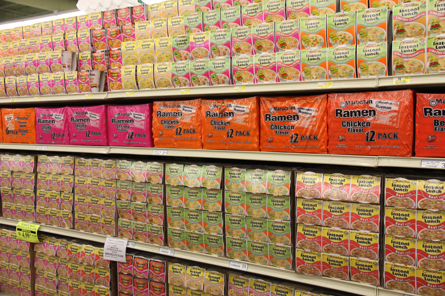 They come in a wide array of flavors. Available in bowls, cups, and packages. If you get really fancy you can mix frozen veggies in it and turn it into a pasta dish. But for the most part, JUST ADD WATER!