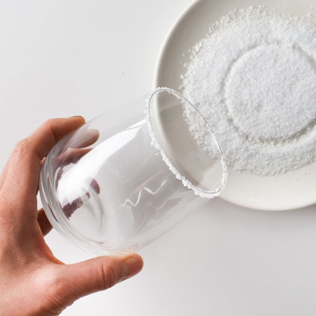 Check out Bon Appetit's directions for rim salting.