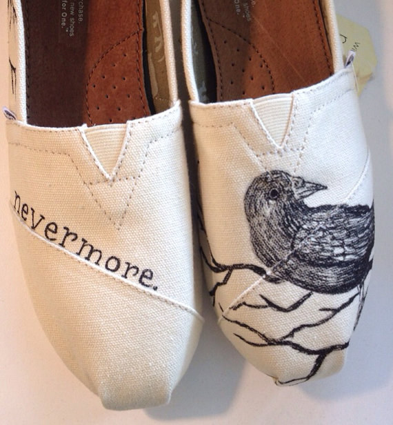 25 Beautifully Hand-Painted TOMS For Every Fandom