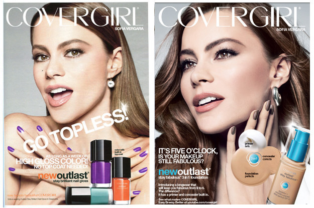 The Modern Family star has been the face of CoverGirl since she signed with the brand in 2011.