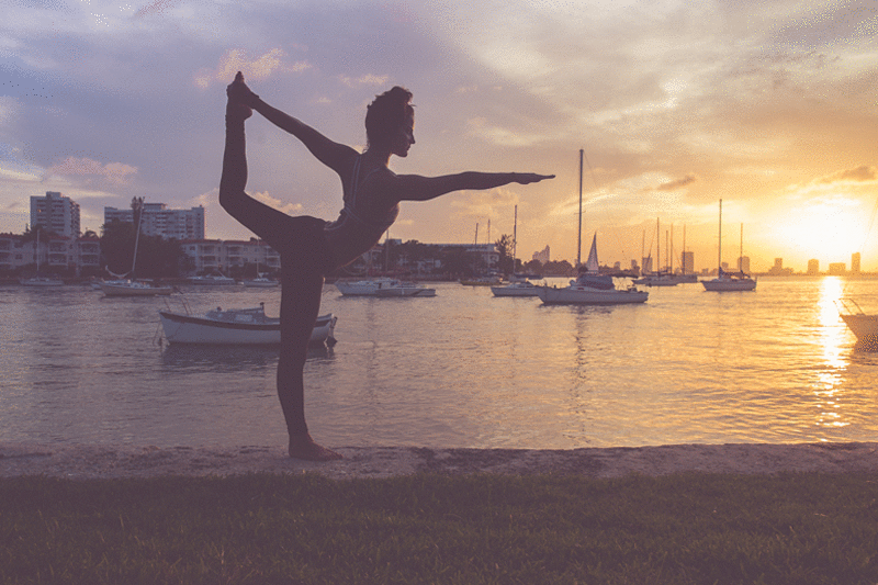 You'll find yourself becoming super into yoga without even trying, mostly because there's so many free classes to try.