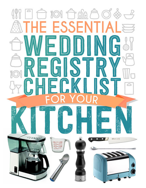Wedding Registry Must Haves - Miss Allie's Kitchen