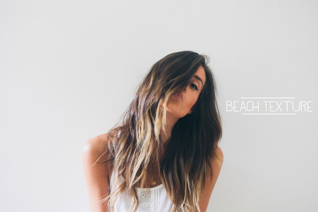 Get textured beach hair with this easy tutorial by Treasures and Travels Blog!