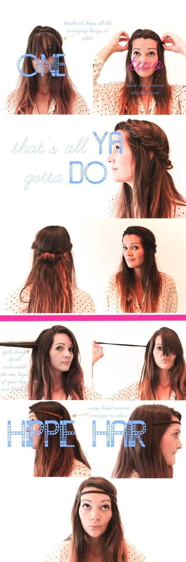 Treasures and Travels blog braids and twists Hair tutorail