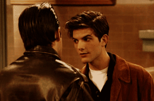 Even though he plays adorable Ben Wyatt now, at one point in his career he was a full-time bully picking on Cory Matthews. And yes, this is a TV show, but completely worth noting.