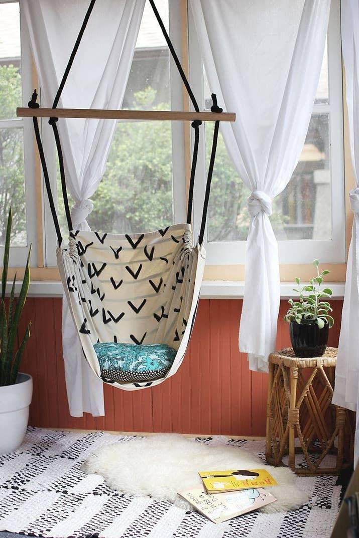 Step 1: Get porch. Step 2: Make Hammock. Step 3: Never leave. Get the full directions here.