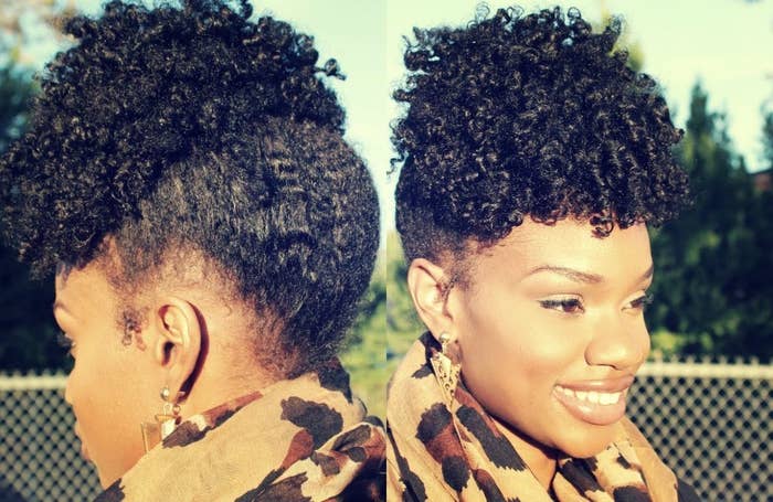 20 Effortless Styles For Growing Out Your Natural Hair