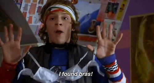 Yes, that’s right Evan played a total geek in the Alexa Vega movie, Sleepover before he played some pretty dark characters on American Horror Story.