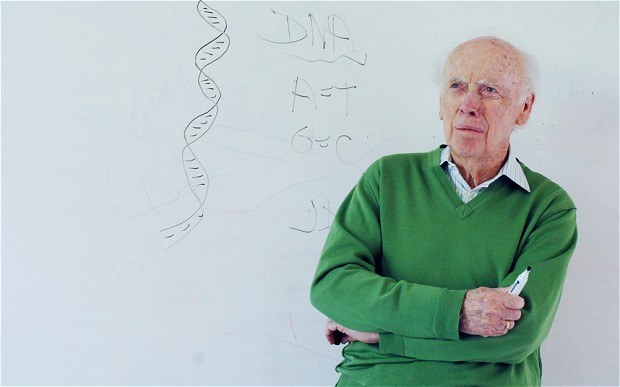James Watson, who co-discovered the structure of DNA in 1953 with Francis Crick at Cambridge, became an honorary Knight Commander in the Order of the British Empire in 2001.
