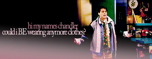 Reasoning: Ross shines with his typical know-it-all behavior and Joey and Chandler fight for the chair in Monica's apartment. The unique part about this episode is it all takes place in Monica and Rachel's living room.