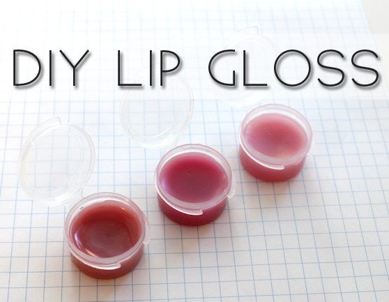 Make lipgloss out of melted lipstick.