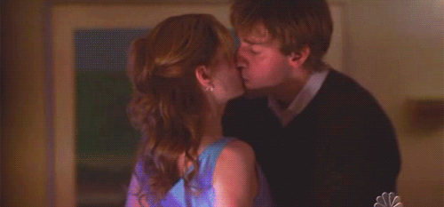 Then Pam just turned him down again, but she did end her engagement to Roy, so that was good.