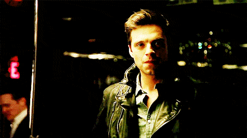Here's Sebastian Stan being adorkable as always *sighs*
