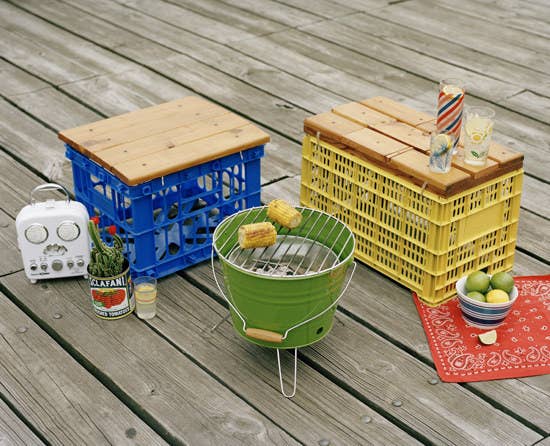 Perfect for picnics, the beach or just loungin' in your own backyard. Get the directions here.
