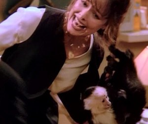 Seen In: Season 1, Episode 15Dated: RossIt Didn't Work Out Because: Ross is bad at talking dirty to her and his monkey, Marcel, pulls her hair.