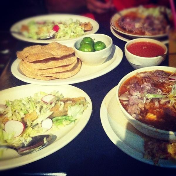 Pozole, tacos, enchiladas, sopes, tostadas, quesadillas, flautas, no existen límites.