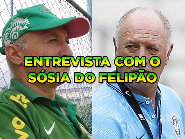 entrevista com o sósia do Felipão
