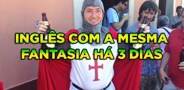 inglês com a mesma fantasia há 3 dias