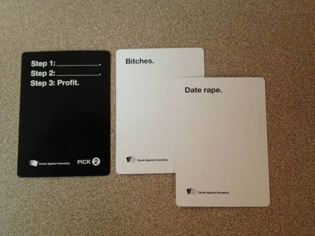 This Is The One Cards Against Humanity Card The Creator Regrets Making