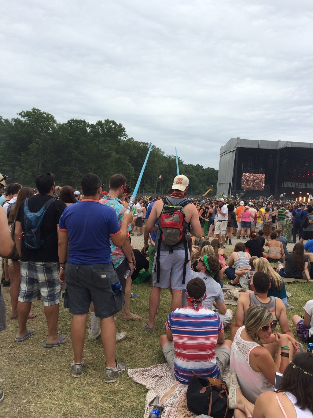 May the force be with you as you fight through these crowds.