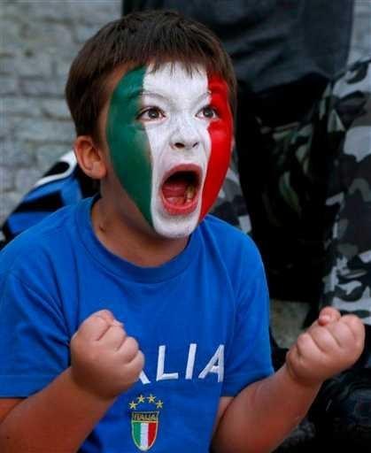 We are freakin’ Italians.