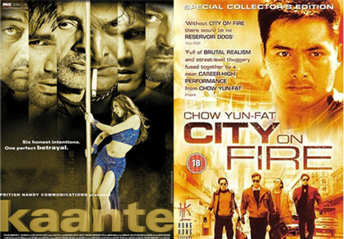 The Plot: A bunch of criminals plan to rob a bank, but one of them is an undercover cop.Place of Origin: Hong KongRemake Legitimacy: UnofficialMy two Cents: Sanjay Gupta has been pretty candid about being “inspired” from Quentin Tarantino’s ‘Reservoir Dogs’ but he has also often quoted being influenced by the Hong Kong thriller ‘City on Fire’ (which was the source of Tarantino’s movie’s inspiration). And he does indeed pick up more than his share of scene from the Chow Yun Fat classic.