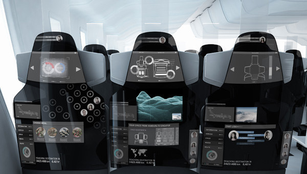 Who else hates flying economy but can't afford first class? This design is specifically to upgrade economy seats on airplanes. "Not only are they intuitive and adjust to our body shape, they also feel roomier and integrate ultra-modern technology features."
