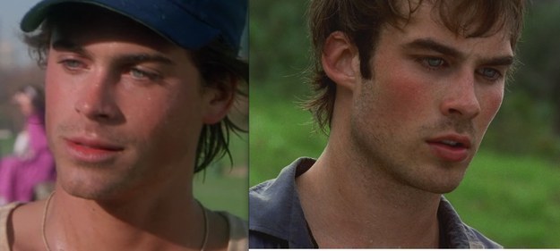 Proof That Young Rob Lowe And Ian Somerhalder Are The Same Exact People