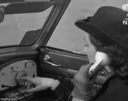 Image result for talking on phone in car gif