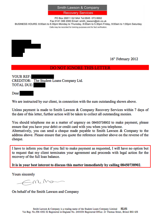 Sample Debt Collection Letter Uk - Contoh 36