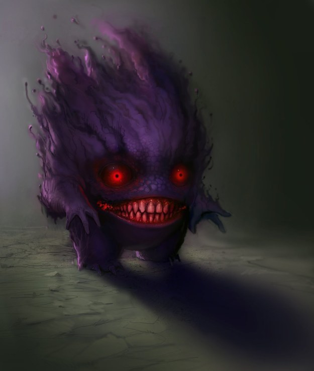 The Eye of Sauron has nothing on the burning pits of hell that are this Pokemon's eyes.