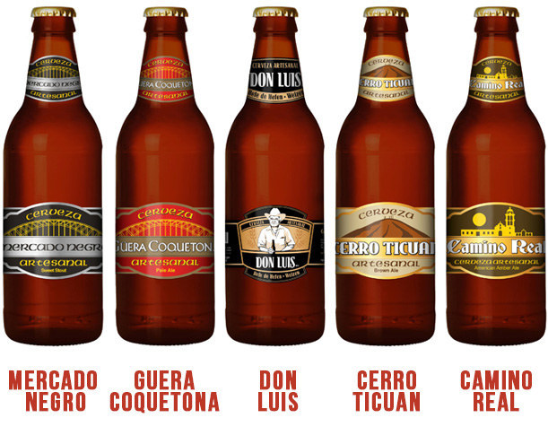Localización: Tijuana, Baja CaliforniaSelección: Mercado Negro (Sweet Stout, ABV 6%), Güera Coquetona (Pale Ale, ABV 5%), Don Luis (German Hefeweizen, ABV 4.3%), Cerro Ticuan (American Brown Ale, ABV 4%), Camino Real (American Amber Ale, ABV 7%).