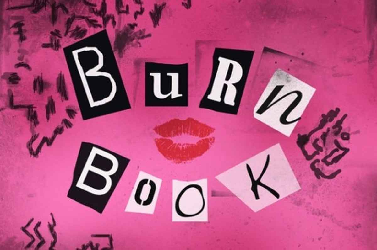 burn book font