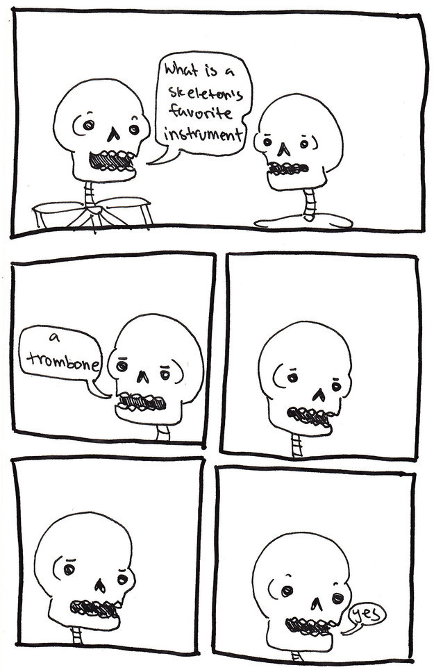 21 Punny Skeleton Comics That Will Tickle Your Funny Bone